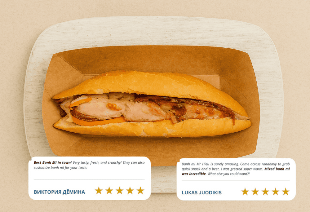 Banh Mi Mr Hieu is a wonderful spot to indulge in a true Vietnamese street food classic